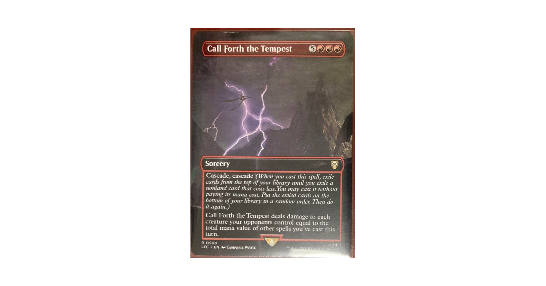 Amazon.co.jp: MTG 英語 Call Forth the Tempest LTC 指輪物語